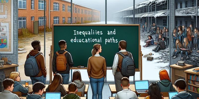 Sociologie de l’Éducation : Inégalités et Parcours Scolaires Sociologie de l’Éducation : Inégalités et Parcours Scolaires